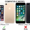 Jkobi Back Cover Case for Apple iPhone 7 (MagSafe Compatible...