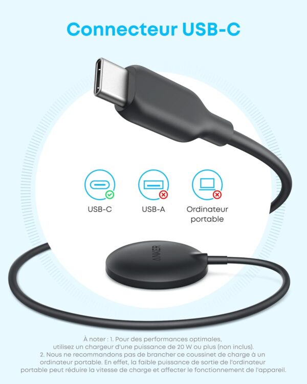 Anker Magsafe Charger Pad Compatible,Maggo iPhone 16 Wireles...