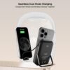 boAt Energyshroom PB330 MagnaCharge 10000 mAh Magnetic Wirel...