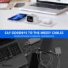 3 in 1 Magnetic MagSafe Foldable Wireless Charger for iPhone...