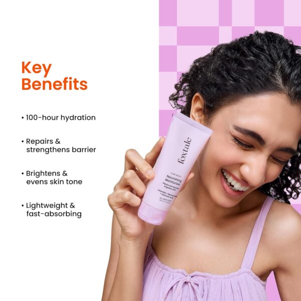 Foxtale Nourishing Ceramide Face Moisturizer with Niacinamid...