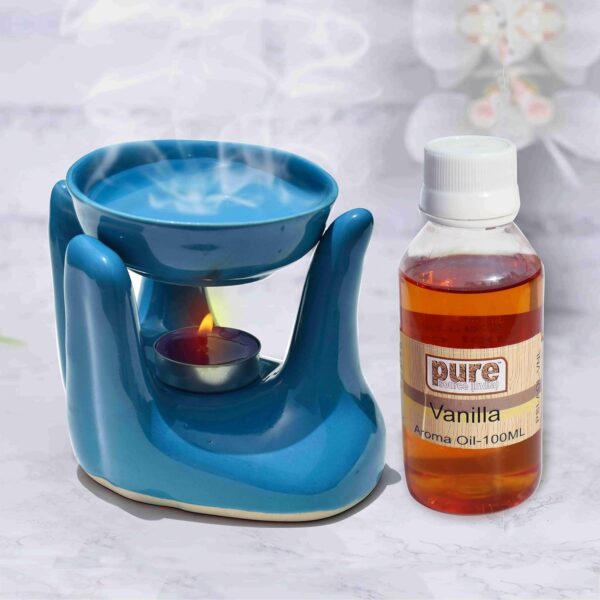 Pure Source India Vanilla Aroma Oil Undiluted 100 ML Pack Su...