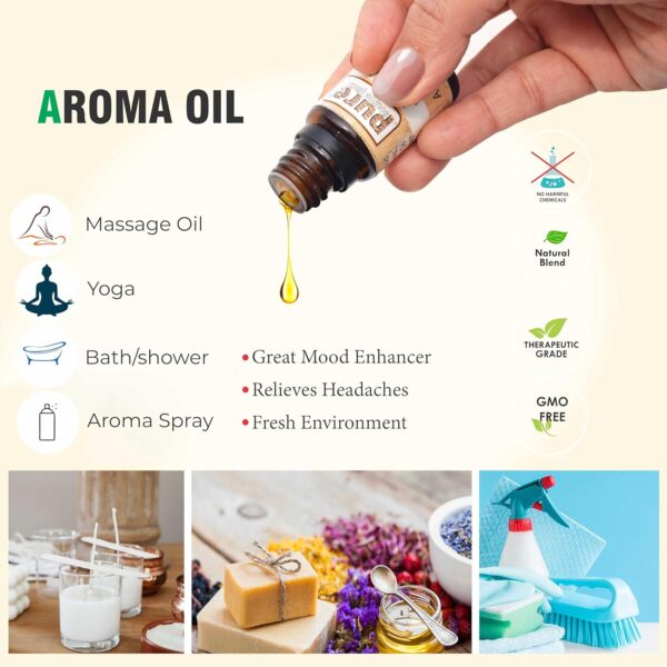 Pure Source India Vanilla Aroma Oil Undiluted 100 ML Pack Su...
