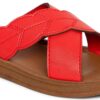 BELLA Women Fashion Flat Slip On Black Sandal | Durable | St...