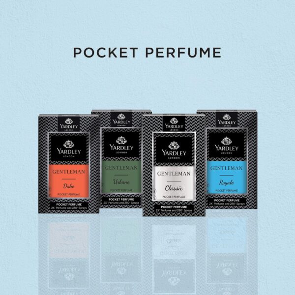 Yardley London Gentleman Royale Compact Perfume for Men, 18m...