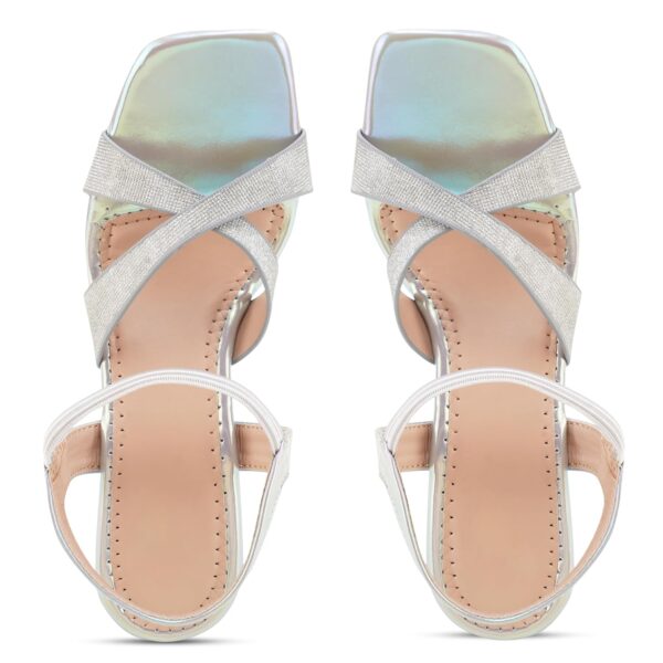 JM LOOKS Fashion Casual Block Heels Sandals With Solid Comfo...