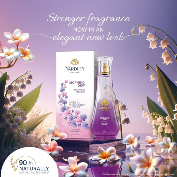 Yardley London Morning Dew Perfume Spray| Fresh Floral Scent...