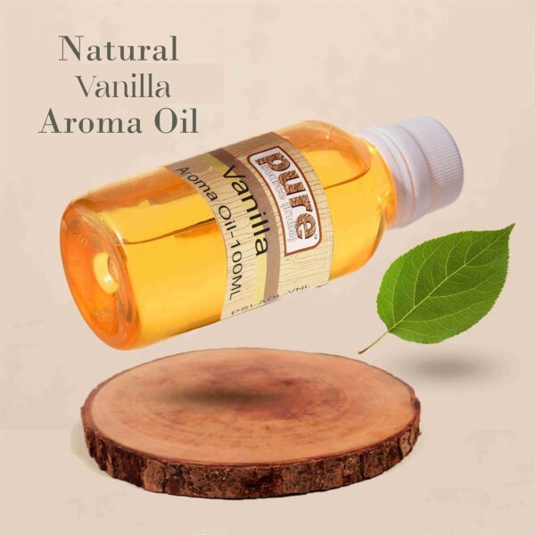 Pure Source India Vanilla Aroma Oil Undiluted 100 ML Pack Su...