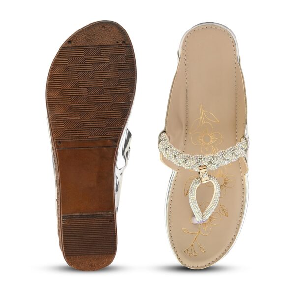 Centrino Women's Wedge Heel Sandals | Stylish Slip-On Sandal...