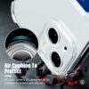 Casotec Premium Shockproof Transparent TPU Back Case Cover w...