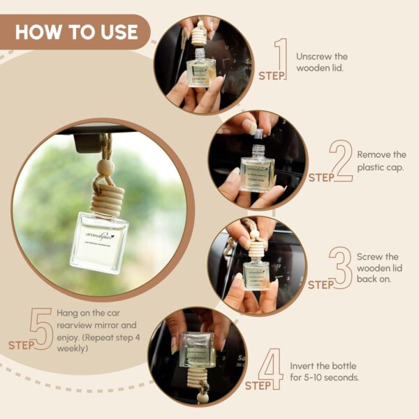 Aromahpure Premium Car Perfume Hanging Pod |10 ML | Classic ...