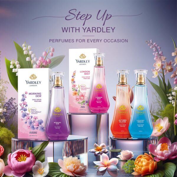 Yardley London Morning Dew Perfume Spray| Fresh Floral Scent...