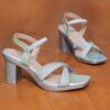JM LOOKS Fashion Casual Block Heels Sandals With Solid Comfo...