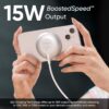 Ambrane 15W Qi-2 MagSafe Wireless Charger with 60W Type C Ca...