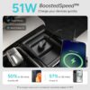 Ambrane 51W Fast Charging Car Charger, Dual Output 33W Type ...