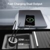 Ambrane 85W Car Charger, Mobile & Laptop Charging (MacBook &...