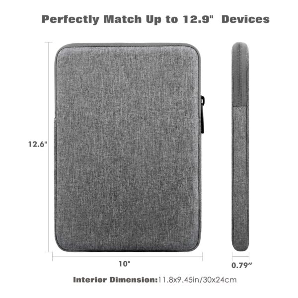 MOCA 12.9 Inch iPad Sleeve Case Fits for iPad Pro 12.9 2021-...