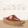 BELLA by Labella Women's Fashion Platform Slip-On Sandal – C...