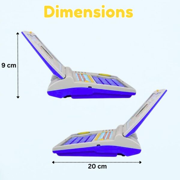 MiniExplorer Educational Computer Laptop Toy for Kids with M...