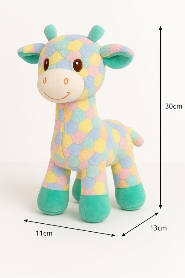 518VEeHvTjL._SL1280_.jpg SCOOBA Giraffe Animal Soft Toy 30cm Height Single Piece