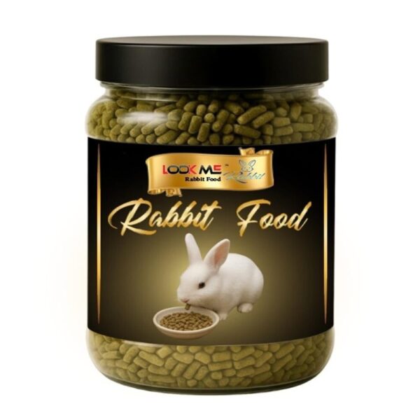 Look ME Rabbit Food Pellets 500g (Pack of 2) | Nutritious Da...
