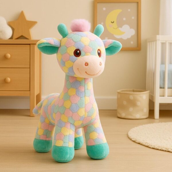 61N2uNIgooL._SL1024_.jpg SCOOBA Giraffe Animal Soft Toy 30cm Height Single Piece