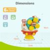 61QaRQ0wHGL._SL1500_.jpg R for Rabbit Orapple Spinster Toy for Baby 5-in-1 Suction Sp...