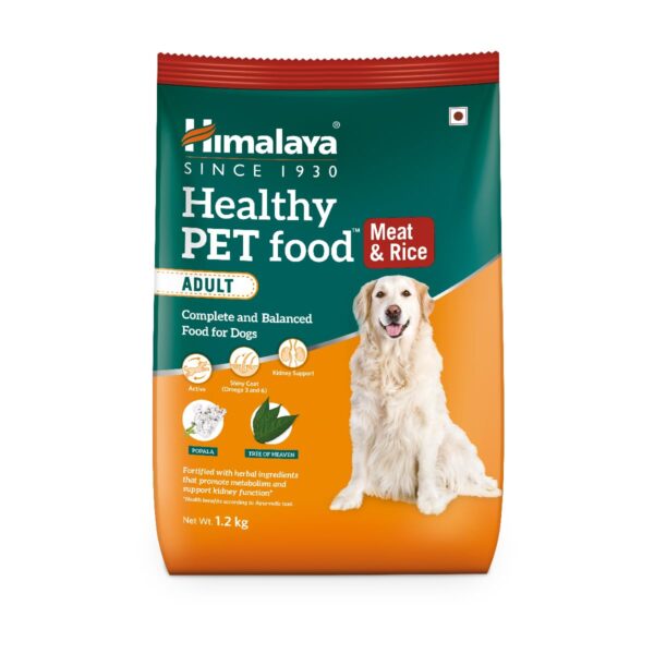Himalaya Healthy PET Food for Adult Dogs | Meat & Rice | 1.2...