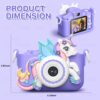 Wembley Kids Digital Camera Compact Unicorn Design Selfie Ca...