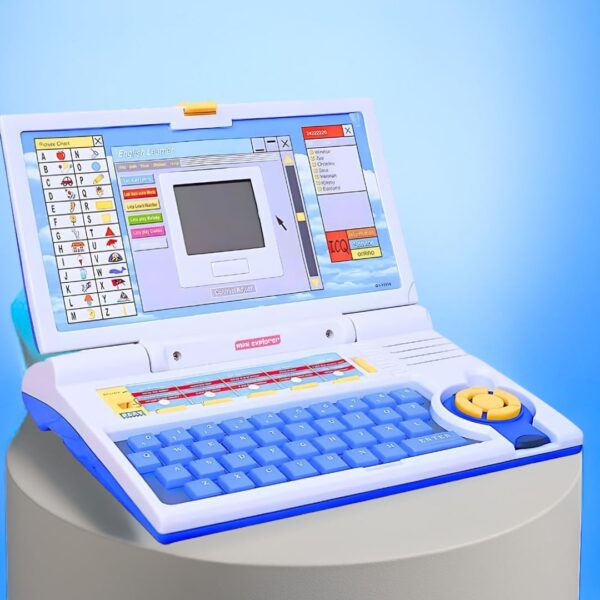 MiniExplorer Educational Computer Laptop Toy for Kids with M...