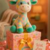 61l0vsbzJeL._SL1280_.jpg SCOOBA Giraffe Animal Soft Toy 30cm Height Single Piece