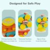 61qntalrU-L._SL1500_.jpg R for Rabbit Orapple Spinster Toy for Baby 5-in-1 Suction Sp...