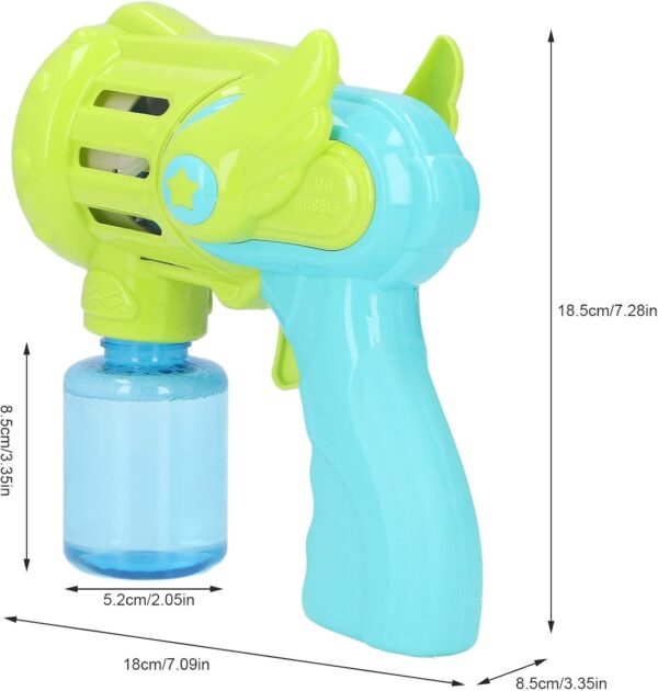 61tnustb3L._SL1500_.jpg Toysbuddy Rechargeable Bubble Gun Toy for Kids | Automatic B...