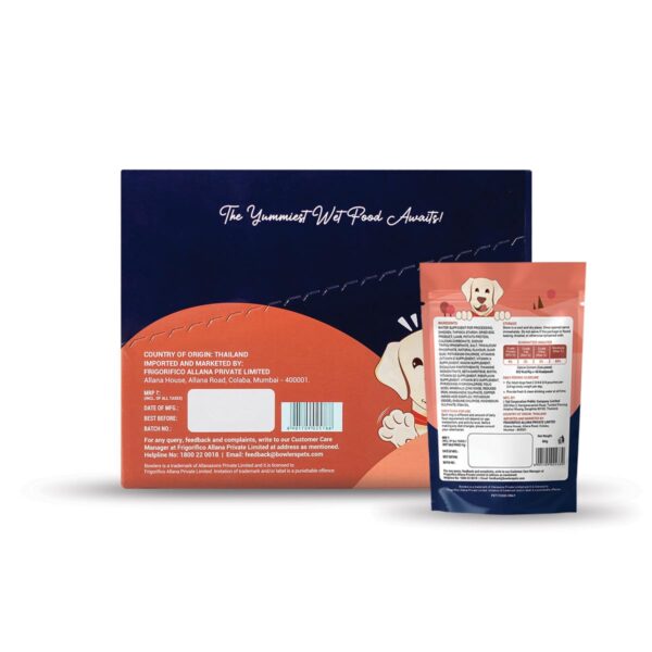 Bowlers Adult Wet Dog Food | Lamb in Gravy |80 GMS (Pack of ...