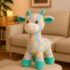 61yjm7EpniL._SL1280_.jpg SCOOBA Giraffe Animal Soft Toy 30cm Height Single Piece