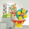 71-LZSKDbBL._SL1500_.jpg R for Rabbit Orapple Spinster Toy for Baby 5-in-1 Suction Sp...