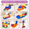 712zQorn-lL._SL1500_.jpg TOYZTREND Expert Master Building Blocks for Kids, 200 Interl...