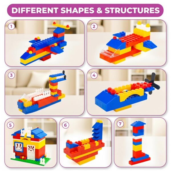 712zQorn-lL._SL1500_.jpg TOYZTREND Expert Master Building Blocks for Kids, 200 Interl...