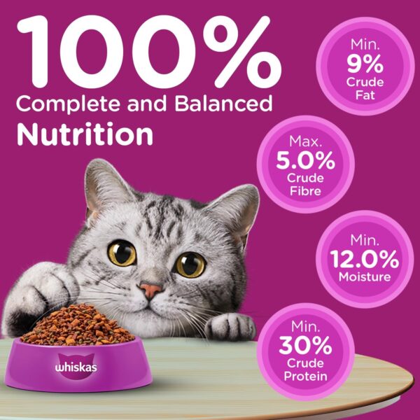 71DfXUthaZL._SL1500_.jpg Whiskas Adult (1+ Years) Dry Cat Food, Tuna Flavour, 1.2 kg,...