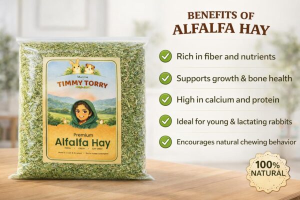 71HSa-RkwXL._SL1500_.jpg 1kg Premium Alfalfa Hay for Rabbits and Guinea Pigs, Fresh G...