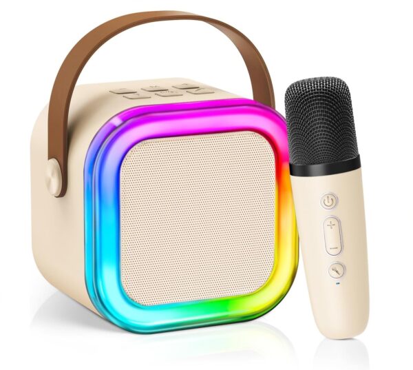 71O70fo2yNL._SL1476_.jpg Niwlix Mike for Kids with Speaker Wireless Mini Portable Blu...