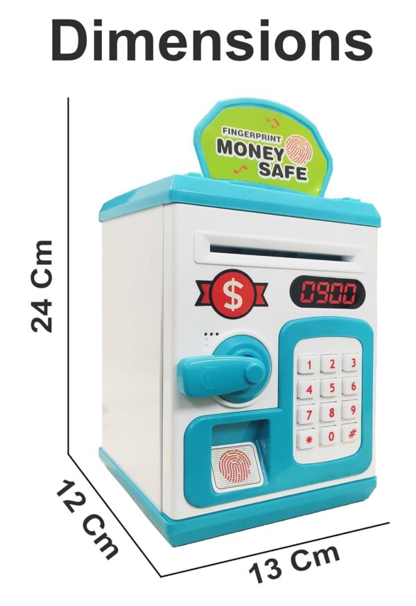 VGRASSP Money Safe Piggy Bank Toy for Kids with Number Passw...
