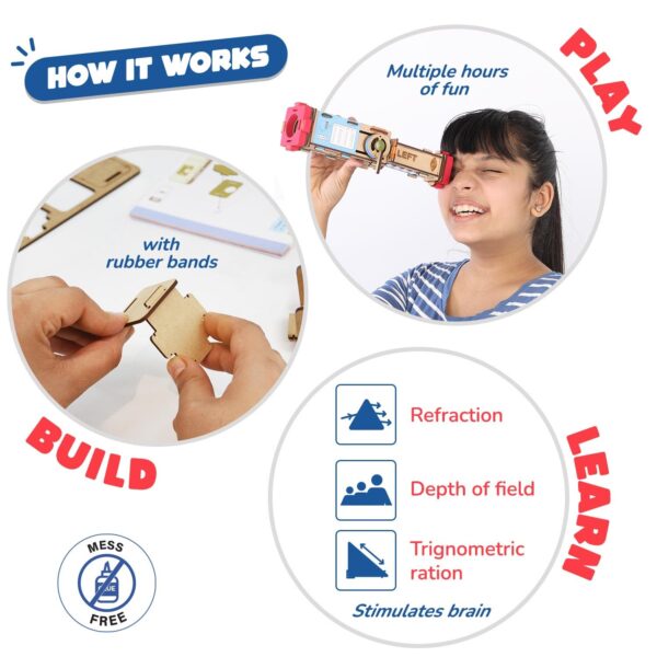 Smartivity Telescope Toy for Kids Age 8, 9, 10, 11, 12, 13, ...