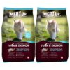 71q-fJCbh4L._SL1182_.jpg Meat Up Adult Dry Cat Food(2 x 1.2Kg Free), Total 2.4Kg | Tu...