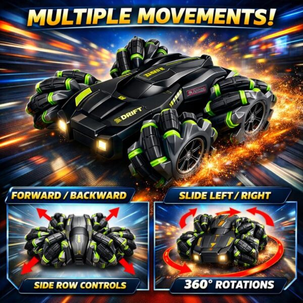 Storio 4x4 RC Rechargeable Remote Control Drift Stunt Car To...