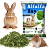 71zOGXBTf0L._SL1500_.jpg Sage Square Alfalfa Hay - Protein, Calcium-Rich Hay for Rabb...