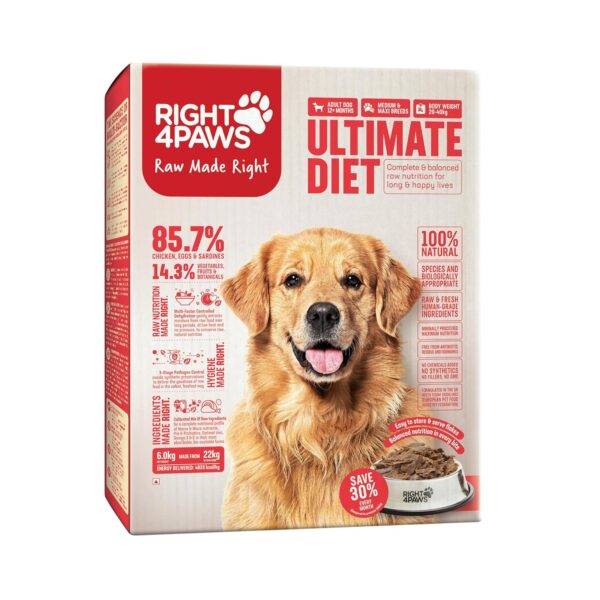819wq1LikwL._SL1500_.jpg Dry Dog Food - Ultimate Diet - Medium & Maxi Breed Diet for ...