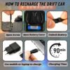 GRAPHENE 4X4 Remote Control Drift Stunt Car 4WD Racing Fall ...