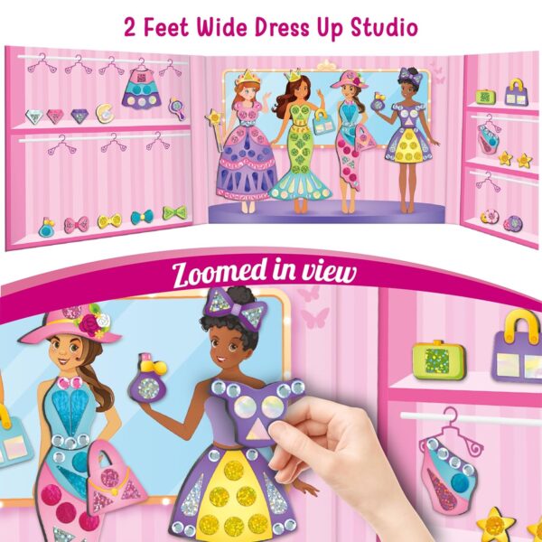 Imagimake DIY Magnetic Dress-Up Princess |Pretend Play Toys ...