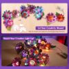 Chalk and Chuckles Flower Lights – DIY Foil Art Craft Kit fo...